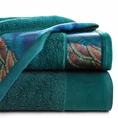 EWA MINGE Komplet ręczników CAMILA w eleganckim opakowaniu, idealne na prezent! - 2 szt. 50 x 90 cm - turkusowy 3