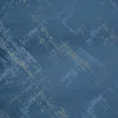 Zasłona ADRIA z miękkiego welwetu z przecieranym wzorem - 140 x 270 cm - niebieski 11