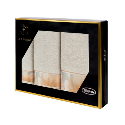 EWA MINGE Komplet ręczników MINGE 6 w eleganckim opakowaniu, idealne na prezent! EWA MINGE Komplet ręczników MINGE 6 w eleganckim opakowaniu, idealne na prezent! - 46 x 36 x 7 cm