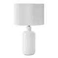 Lampa stołowa ARIA na ceramicznej podstawie - ∅ 36 x 60 cm - biały 5