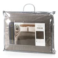EUROFIRANY PREMIUM matowa narzuta TARA pikowana metodą tradycyjną - 220 x 240 cm - brązowy 3