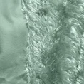 Ciepły i miły w dotyku koc o strukturze futra - 150 x 200 cm - miętowy 7