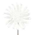 CHRYZANTEMA KWIAT DUŻY z pianki foamiran, kwiat sztuczny dekoracyjny - dł. 68 cm śr. kwiat 27 cm - biały 1