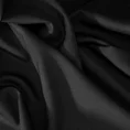 Zasłona gotowa RITA z gładkiej tkaniny - 140 x 175 cm - czarny 6