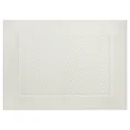 REINA LINE Dywanik łazienkowy z bawełny frotte zdobiony wzorem w zygzaki - 50 x 70 cm - kremowy 2