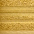 Ręcznik JUDY z bordiurą podkreśloną błyszczącą nicią - 50 x 90 cm - musztardowy 2