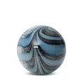 Kula DAKOTA- ręcznie wykonana figurka dekoracyjna ze szkła artystycznego - ∅ 11 x 11 cm - granatowy 1