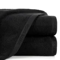 PIERRE CARDIN Ręcznik EVI w kolorze beżowym, z żakardową bordiurą - 70 x 140 cm - czarny 1