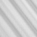 Zasłona ISLA z matowego welwetu z żakardowym geometrycznym wzorem - 140 x 250 cm - biały 10