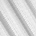 Zasłona żakardowa SERENA wzór w kosteczki, przetykana srebrną nicią - 140 x 250 cm - biały 5