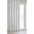 Zasłona gotowa INES z dodatkiem lnu w stylu eko - 140 x 270 cm - naturalny 2