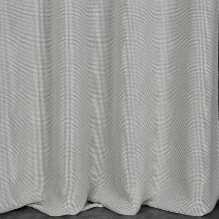 Zasłona CINDY z tkaniny o strukturze drobnej siateczki w stylu eko Zasłona CINDY z tkaniny o strukturze drobnej siateczki w stylu eko - 140 x 250 cm