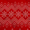 Komplet pościeli świątecznej NOEL z wysokiej jakości satyny bawełnianej - 160 x 200 cm - czerwony 2