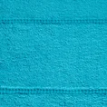 Ręcznik MARI z welurową bordiurą - 50 x 90 cm - turkusowy 2
