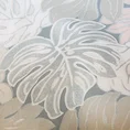 DIVA LINE Komplet pościeli z wysokogatunkowej satyny bawełnianej z motywem kolorowych liści monstery - 220 x 200 cm, 2 szt. 70 x 80 cm - wielokolorowy 5