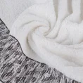 Ręcznik KIARA z żakardową bordiurą przetykaną błyszczącą nicią - 50 x 90 cm - biały 5