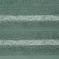 Ręcznik FARGO z bordiurą podkreśloną melanżowymi paskami - 50 x 90 cm - ciemnomiętowy 2