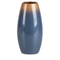 Wazon ceramiczny NESSA z efektem ombre - ∅ 15 x 30 cm - niebieski 2