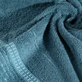 ELLA LINE ręcznik bawełniany TAYLOR z ozdobnym stebnowaniem i bordiurą w paseczki - 70 x 140 cm - ciemnoniebieski 5