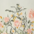 EUROFIRANY CLASSIC Komplet pościeli SONIA 29 z wysokogatunkowej bawełny renforce z motywem kwiatowym - 220 x 200 cm - kremowy 4