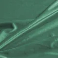 Zasłona CHARLOTTE 2 z miękkiego i miłego w dotyku welwetu z trzema falbanami w górnej części - 140 x 270 cm - ciemnozielony 10