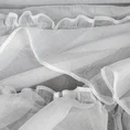 Firana gotowa CHARLOTTE 3 z tkaniny aden z pięcioma falbanami - 140 x 270 cm - biały 10