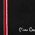 PIERRE CARDIN Ręcznik DARIO z logo francuskiej marki Pier Cardin - 50 x 90 cm - czarny 2