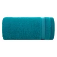 EUROFIRANY CLASSIC Ręcznik RIKI  z bordiurą w pasy miękki i puszysty, zero twist - 30 x 50 cm - jasnoturkusowy 3