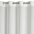 Firana ROSSI z tkaniny szyfonowej zdobiona delikatnymi prążkami - 135 x 250 cm - biały 6
