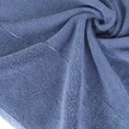 EUROFIRANY CLASSIC Ręcznik LUCY z miękką welurową bordiurą - 50 x 90 cm - niebieski 5