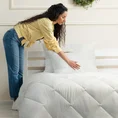 DESIGN 91 Antyalergiczna poduszka BASIC COLLECTION termozgrzewana - 70 x 80 cm - biały 3