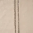 Bieżnik welwetowy GLEN zdobiony aplikacją z cyrkoniami - 35 x 180 cm - kremowy 4