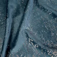 Zasłona MIRELA z miękkiego  welwetu z przecieranym wzorem - 140 x 270 cm - ciemnoturkusowy 11