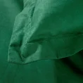NOVA COLOUR Poszewka na poduszkę bawełniana z satynowym połyskiem - 40 x 40 cm - butelkowy zielony 2