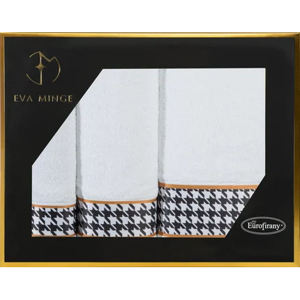 EWA MINGE Komplet ręczników MINGE 1 w eleganckim opakowaniu, idealne na prezent! EWA MINGE Komplet ręczników MINGE 1 w eleganckim opakowaniu, idealne na prezent! - 46 x 36 x 7 cm