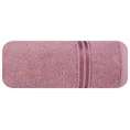 Ręcznik LORI z bordiurą podkreśloną błyszczącą nicią - 70 x 140 cm - liliowy 3