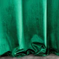 Zasłona SAMANTA z miękkiego i błyszczącego welwetu - 140 x 300 cm - zielony 3