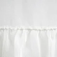 Firana RAMONA z puszystą nicią i falbanami - 140 x 270 cm - biały 6