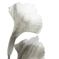 MIŁORZĄB - gałązka sztuczna dekoracyjna z pianki foamirian - 86 cm - jasnoszary 2