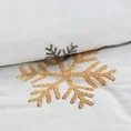 Komplet pościeli świątecznej ANGLEL 01 z wysokiej jakości satyny bawełnianej - 160 x 200 cm - biały 5