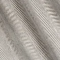 Zasłona LUSSI z lśniącego welwetu z żakardowym wzorem - 140 x 250 cm - jasnobeżowy 10