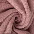 Ręcznik AMANDA z ozdobną bordiurą w pasy - 50 x 90 cm - pudrowy róż 5