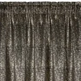 Zasłona KATIE zaciemniająca typu blackout z nakrapianym złotym nadrukiem, styl glamour - 135 x 270 cm - czarny 4