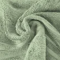 Ręcznik LAVIN z bawełny egipskiej zdobiony pasami - 50 x 90 cm - miętowy 5