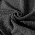 Ręcznik jednokolorowy klasyczny czarny - 50 x 90 cm - czarny 5