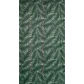 DESIGN 91 Zasłona HILARY z aksamitu z nadrukiem egzotycznych liści - 140 x 250 cm - zielony 6