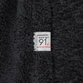 DESIGN 91 narzuta-koc na fotel LORI z polaru typu flano - 70 x 160 cm - czarny 6