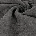 Ręcznik ELMA o klasycznej stylistyce z delikatną bordiurą w formie sznurka - 50 x 90 cm - stalowy 5