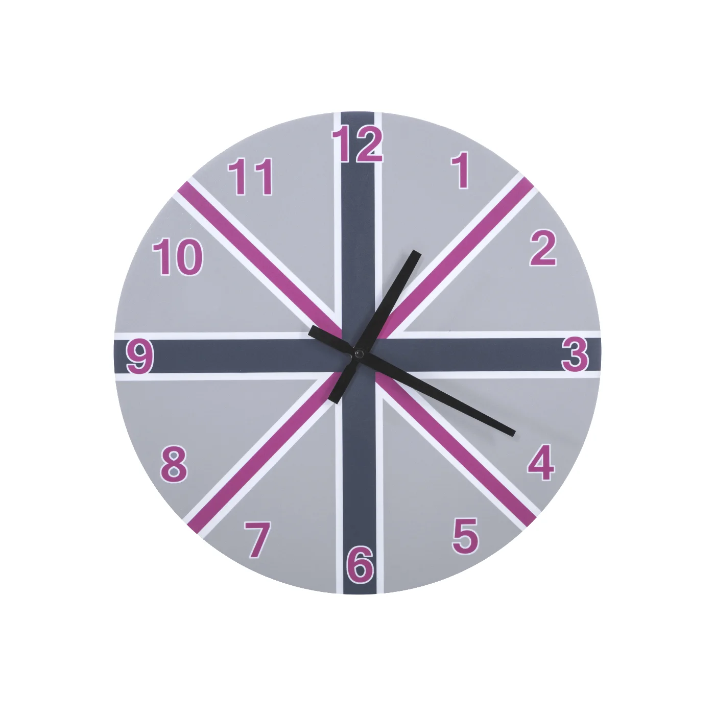 Dekoracyjny zegar ścienny AVIS z nadrukiem