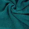 Ręcznik jednokolorowy klasyczny ciemny turkus - 70 x 140 cm - turkusowy 5